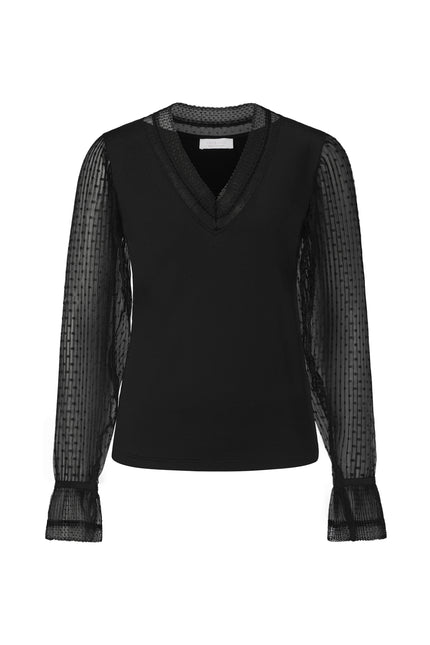 Longsleeve - transparente Ärmel