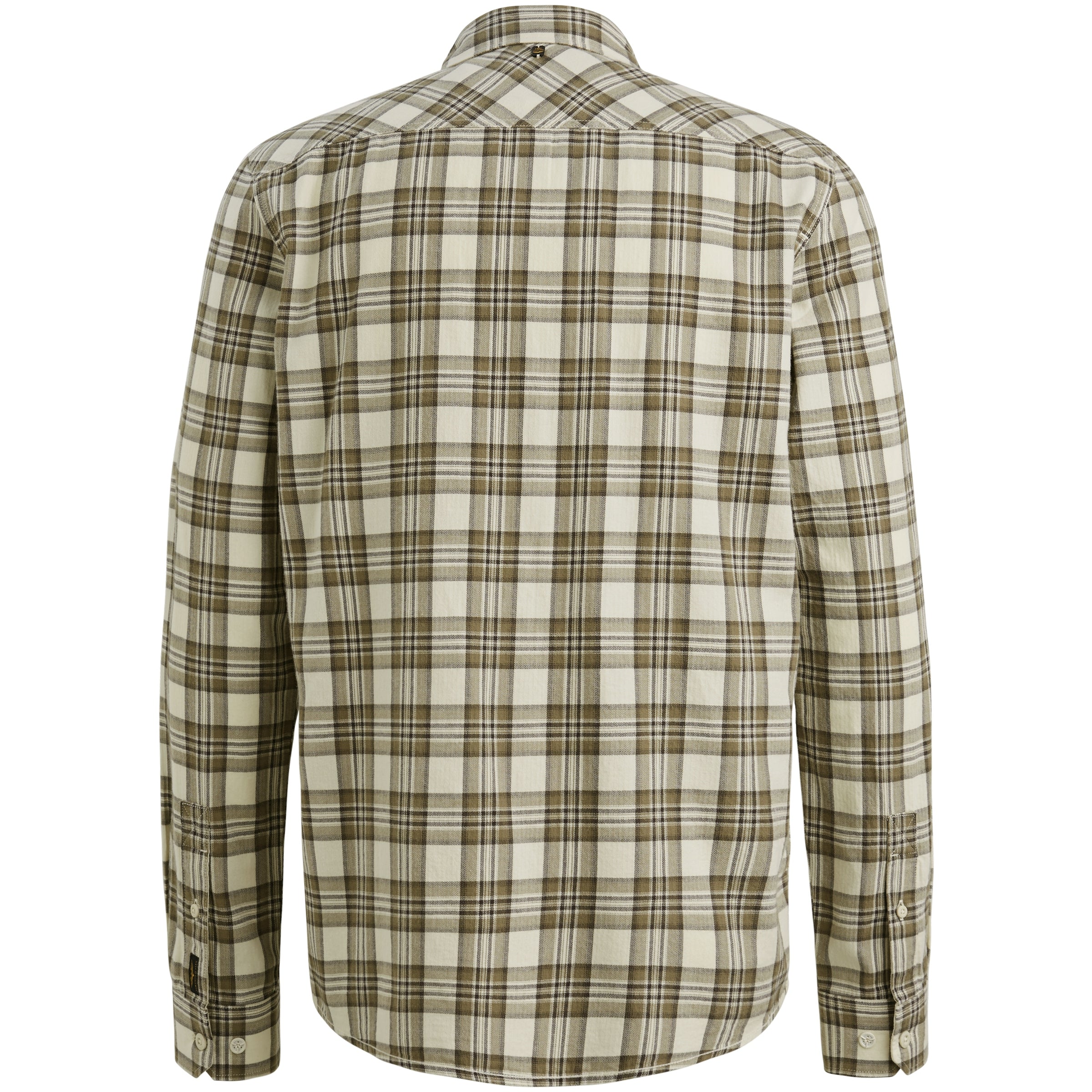 Langarmhemd - Herringbone Check