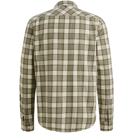 Langarmhemd - Herringbone Check