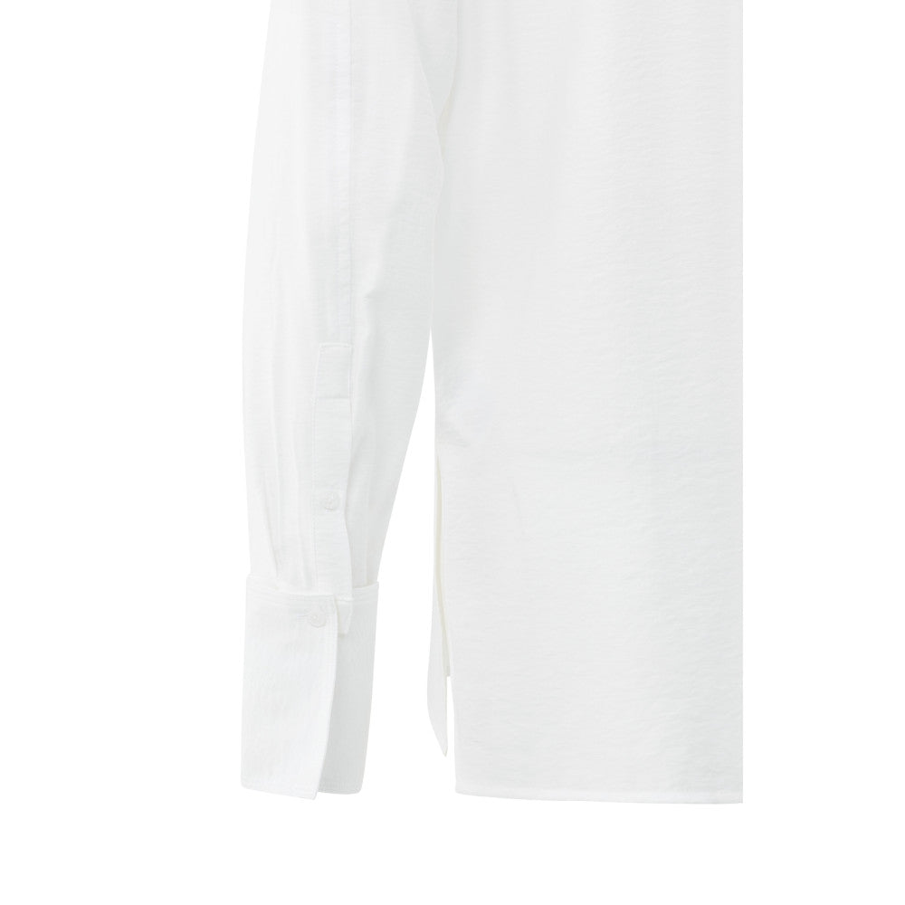 Hemdbluse - albtrennbarer Kragen