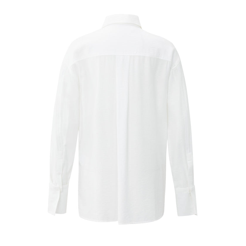 Hemdbluse - albtrennbarer Kragen