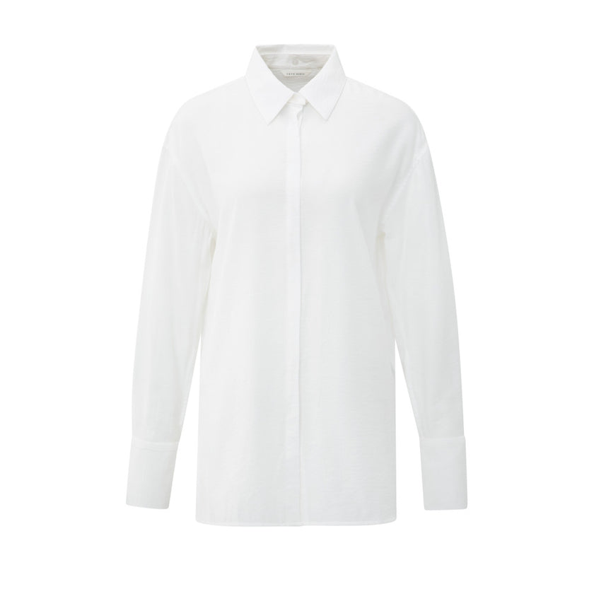 Hemdbluse - albtrennbarer Kragen