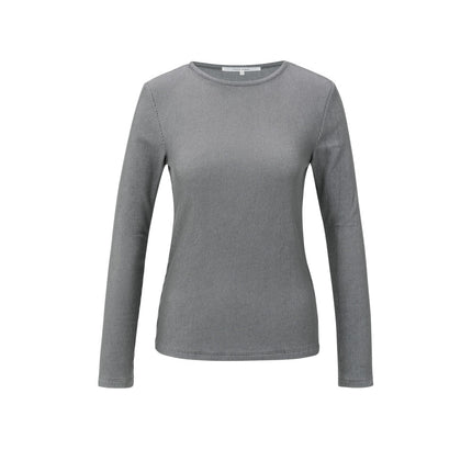 Langarmshirt - gerippt