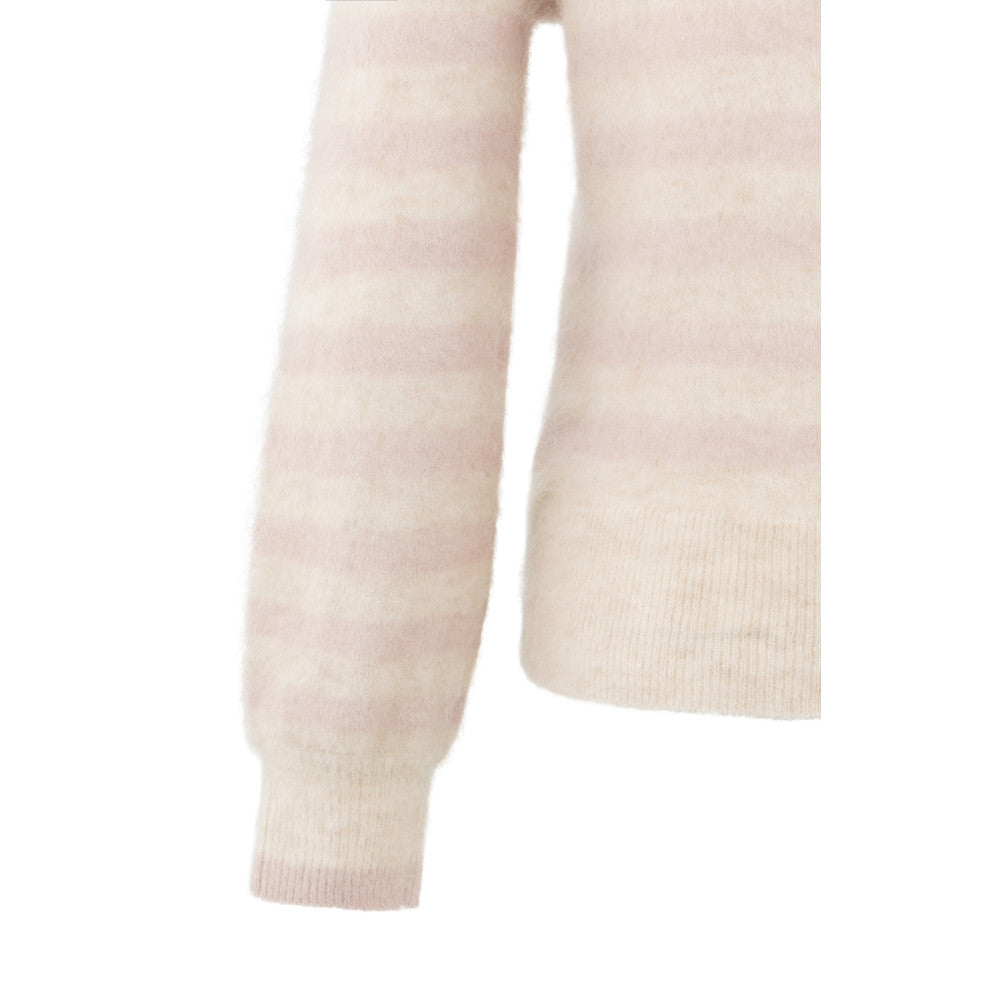 Gestreifter Pullover - Wollmix