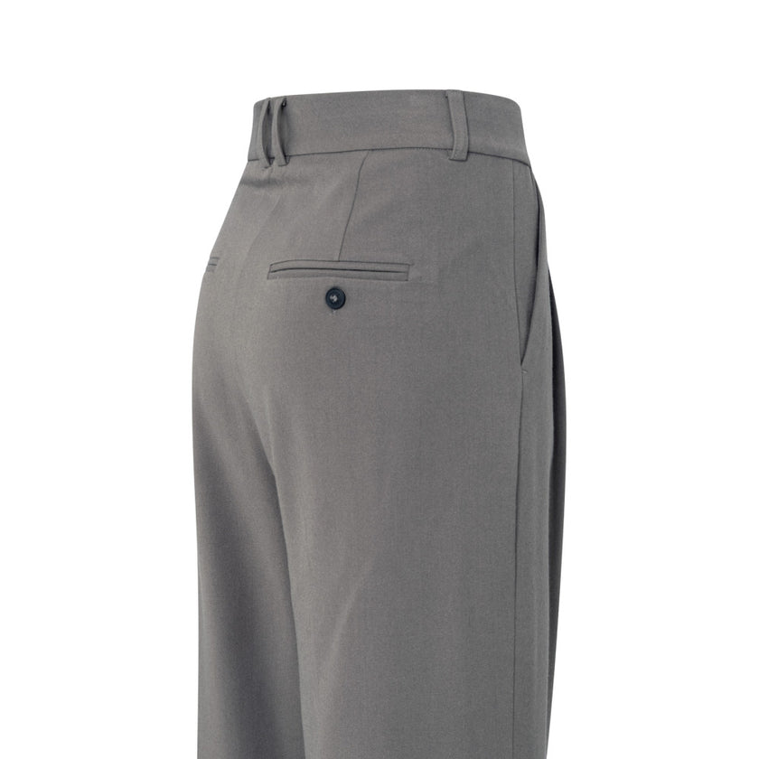 Gewebte Hose - Bundfalten