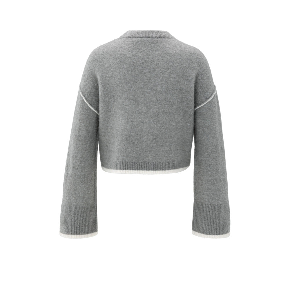 Pullover - Kontraststreifen