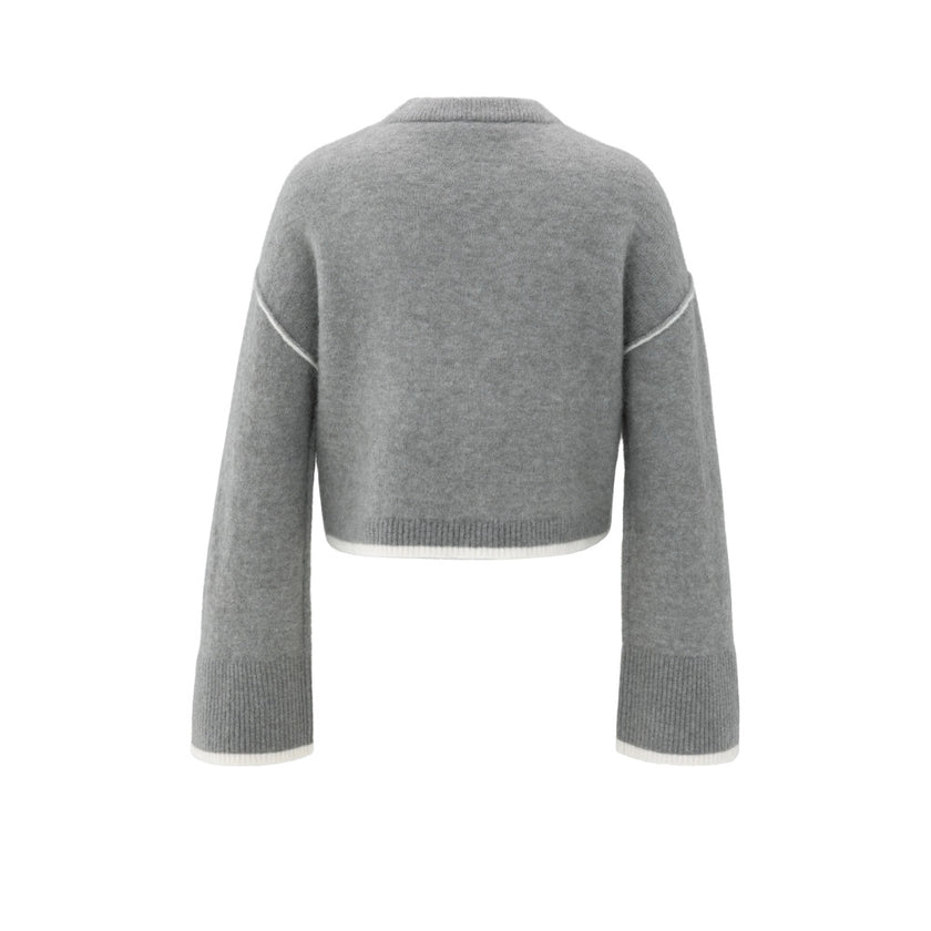 Pullover - Kontraststreifen