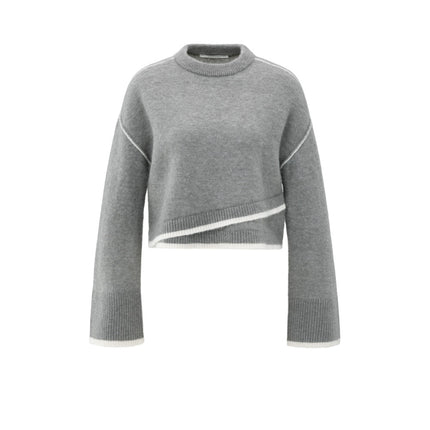 Pullover - Kontraststreifen