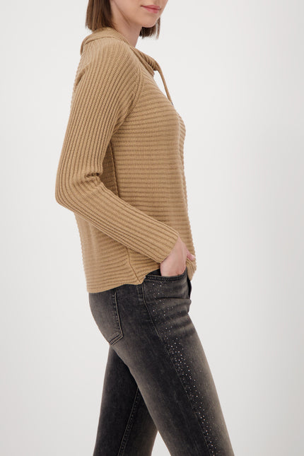 Pullover - Stehkragen