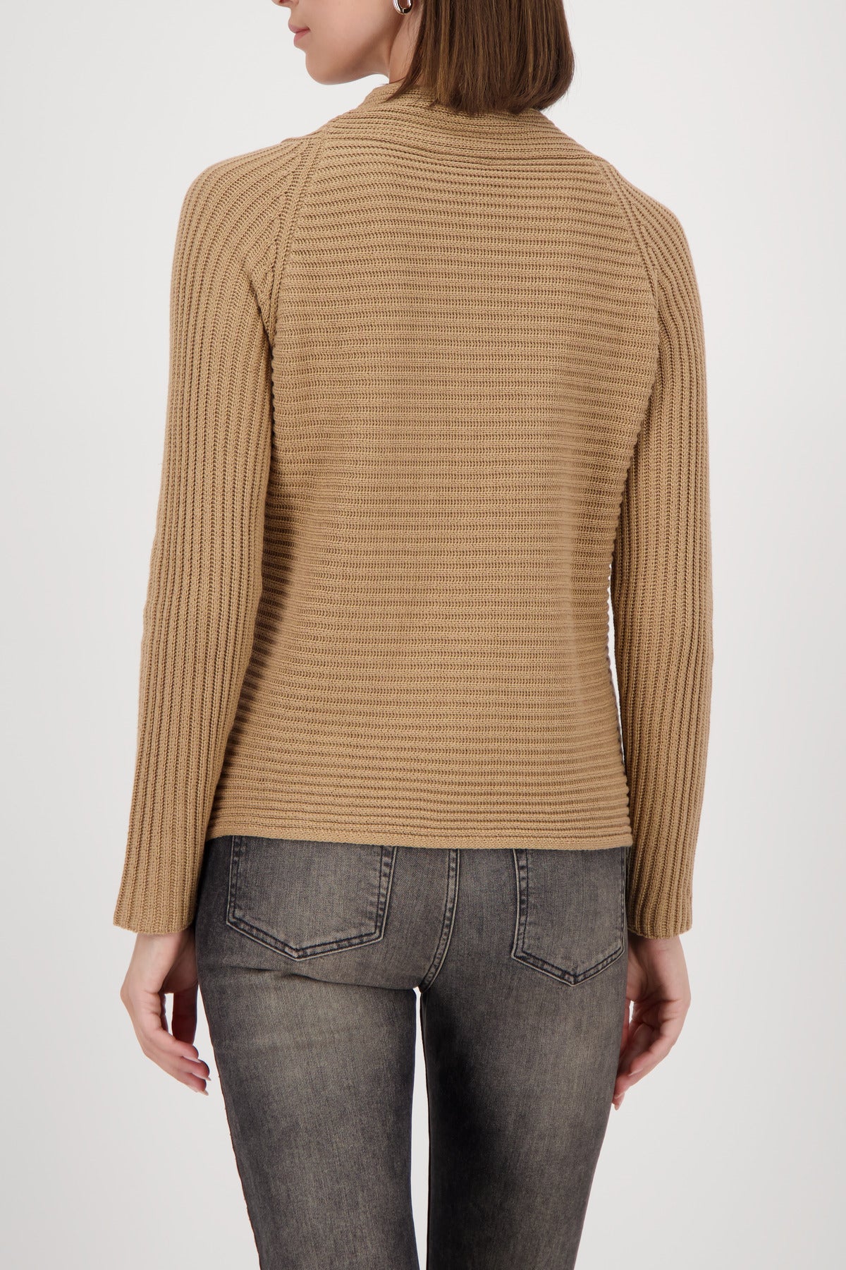 Pullover - Stehkragen