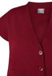 Strickweste - Red Glam