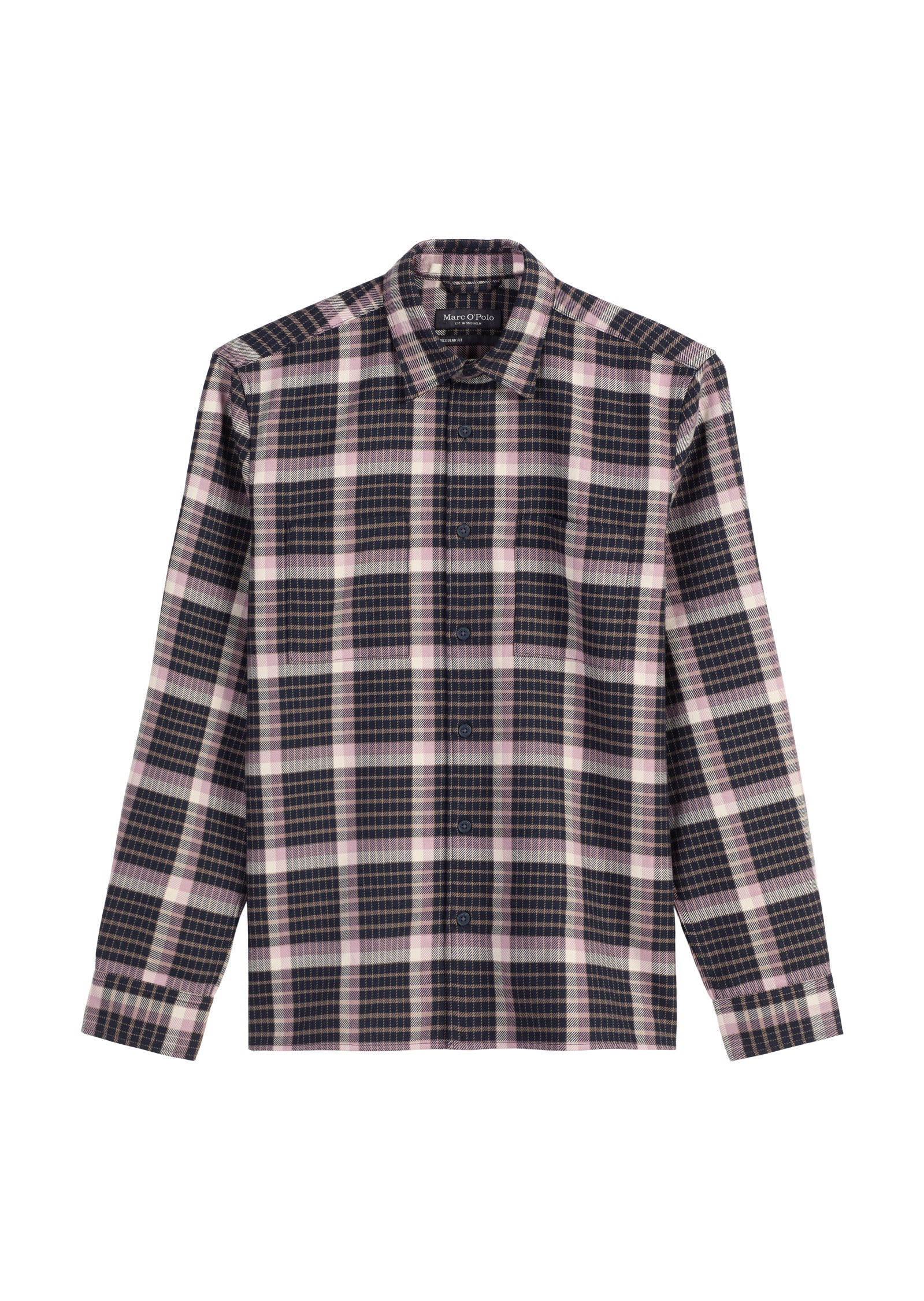 Langarmhemd - Kentkragen