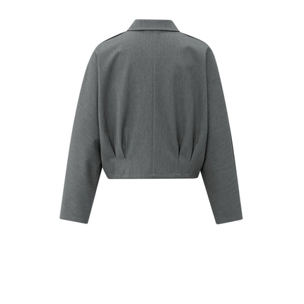 Blusenjacke - Plisseefalten