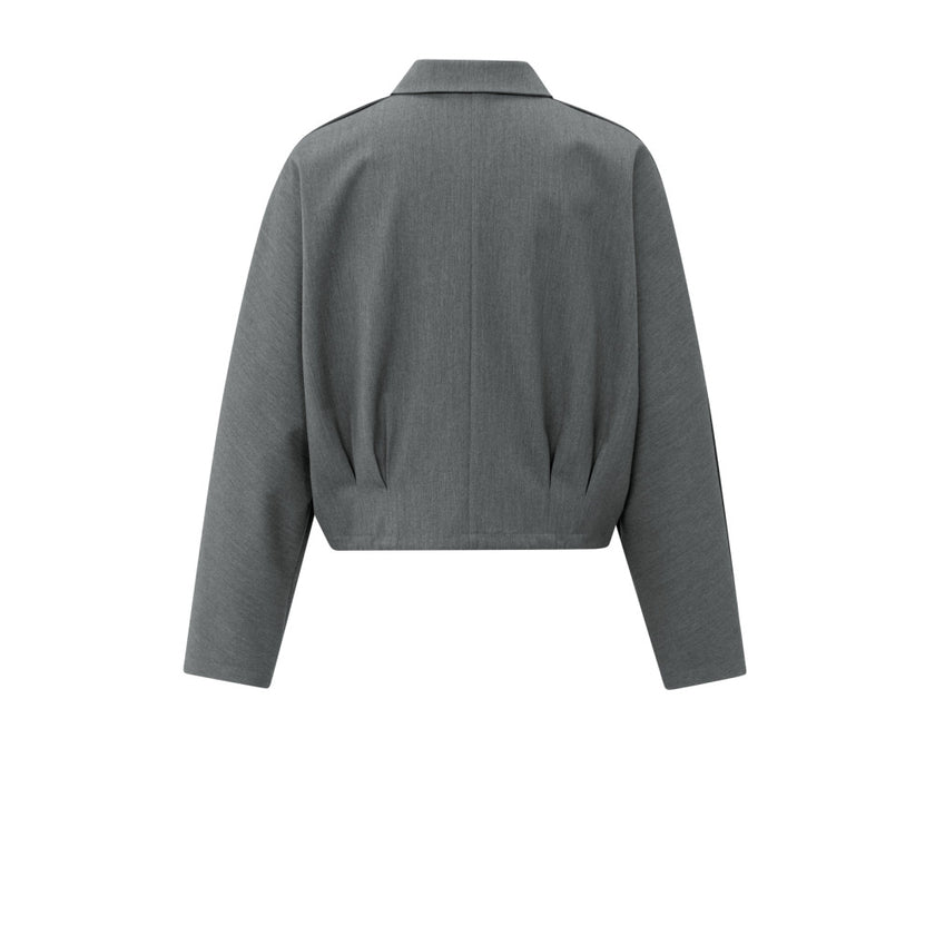 Blusenjacke - Plisseefalten