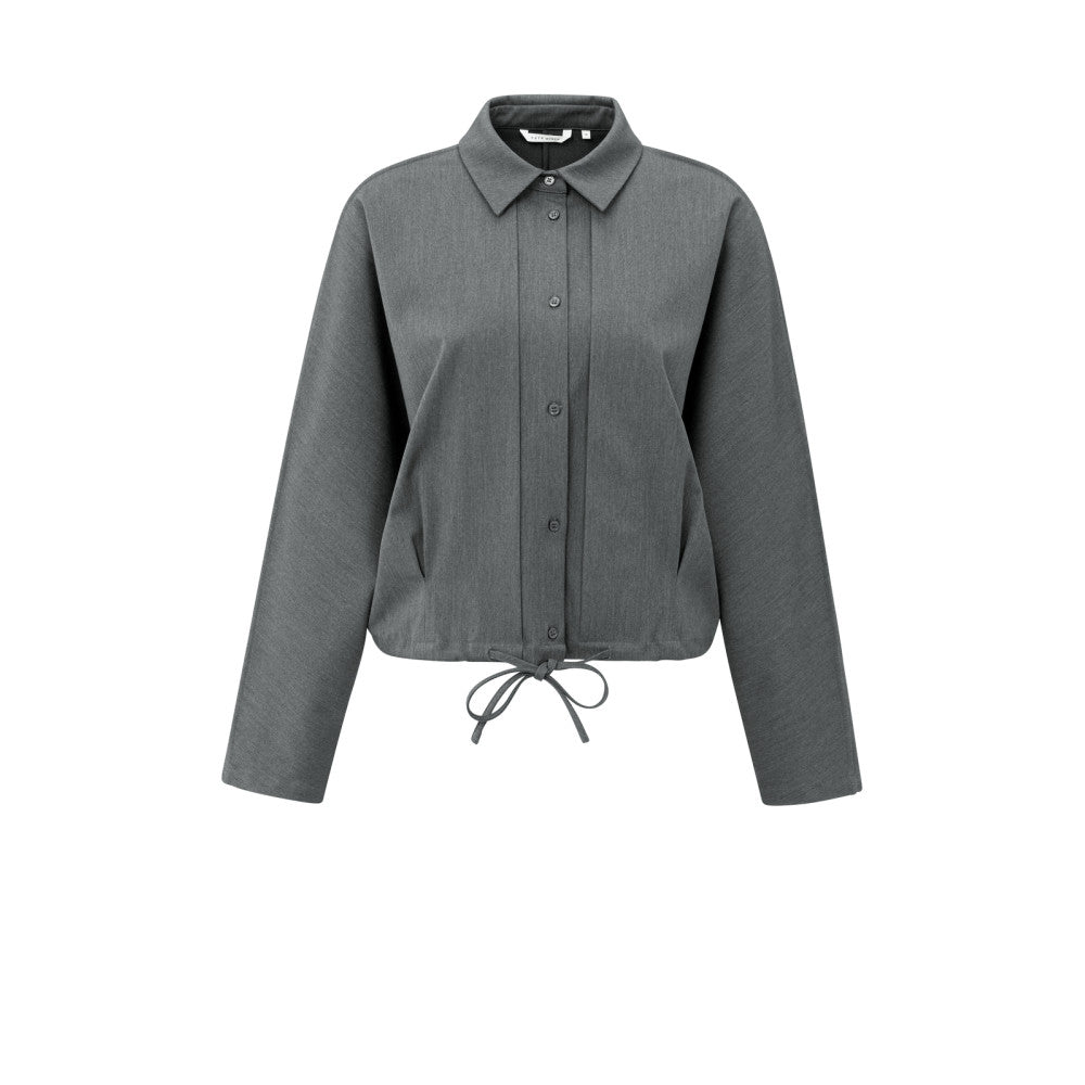 Blusenjacke - Plisseefalten