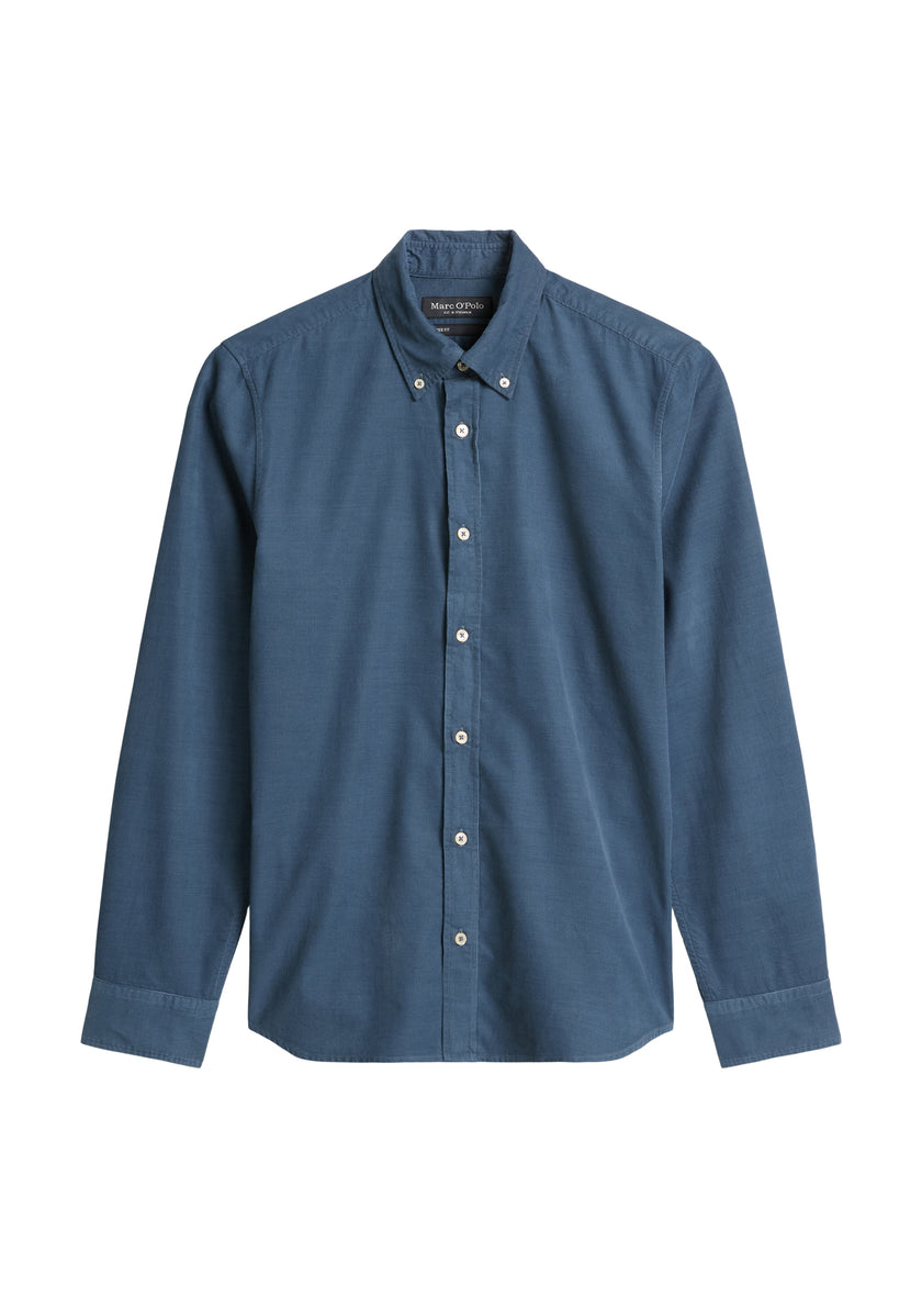 Langarmhemd - Button Down Kragen