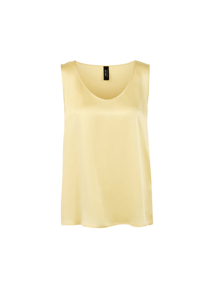 Seidentop - Rundhalsausschnitt