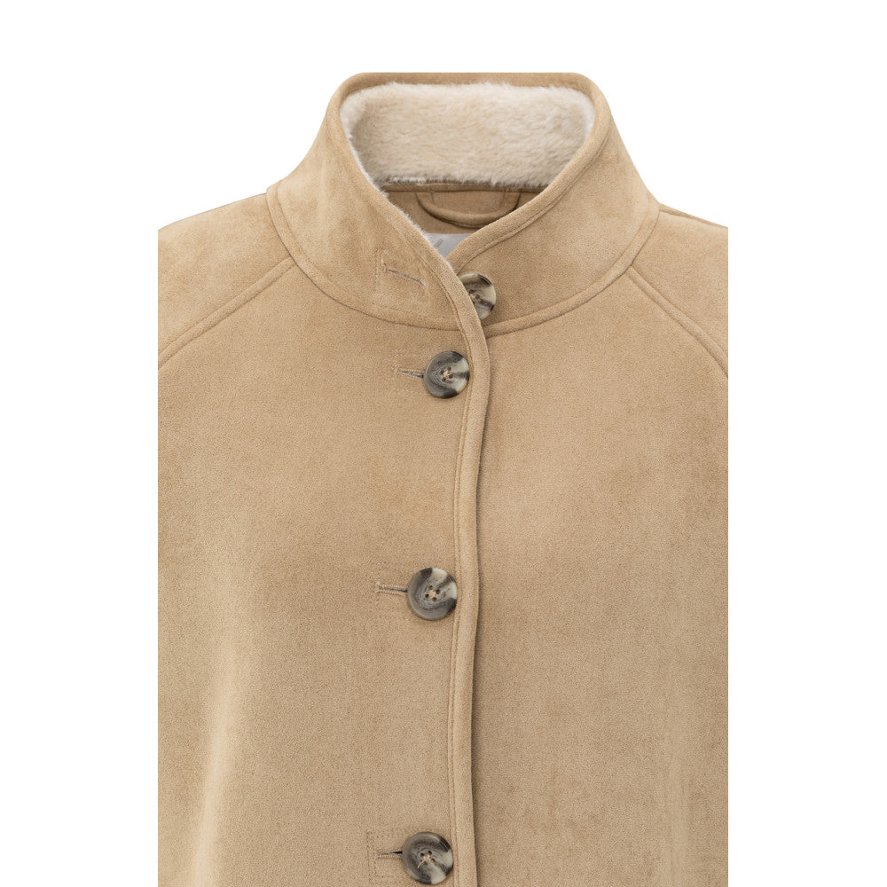 Jacke -  Lammfelloptik