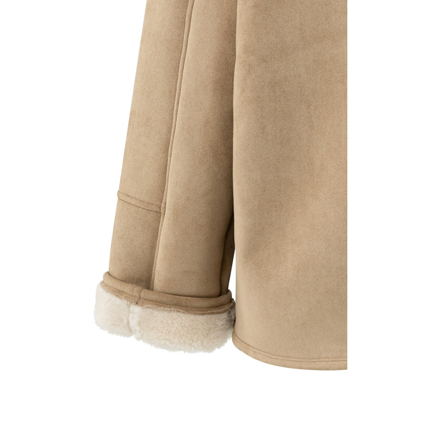 Jacke -  Lammfelloptik