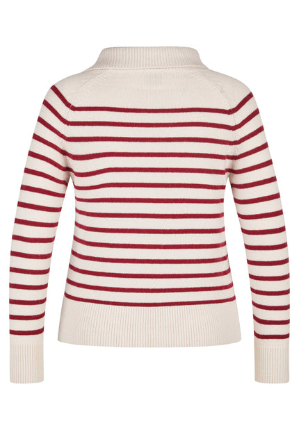 Feinstrickpullover - Red Glam-