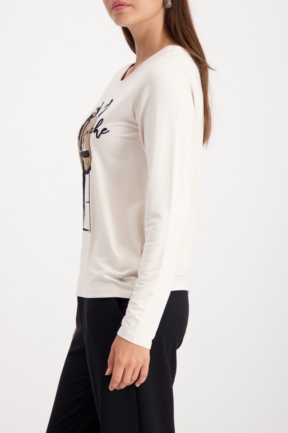 Langarmshirt - Frontprint