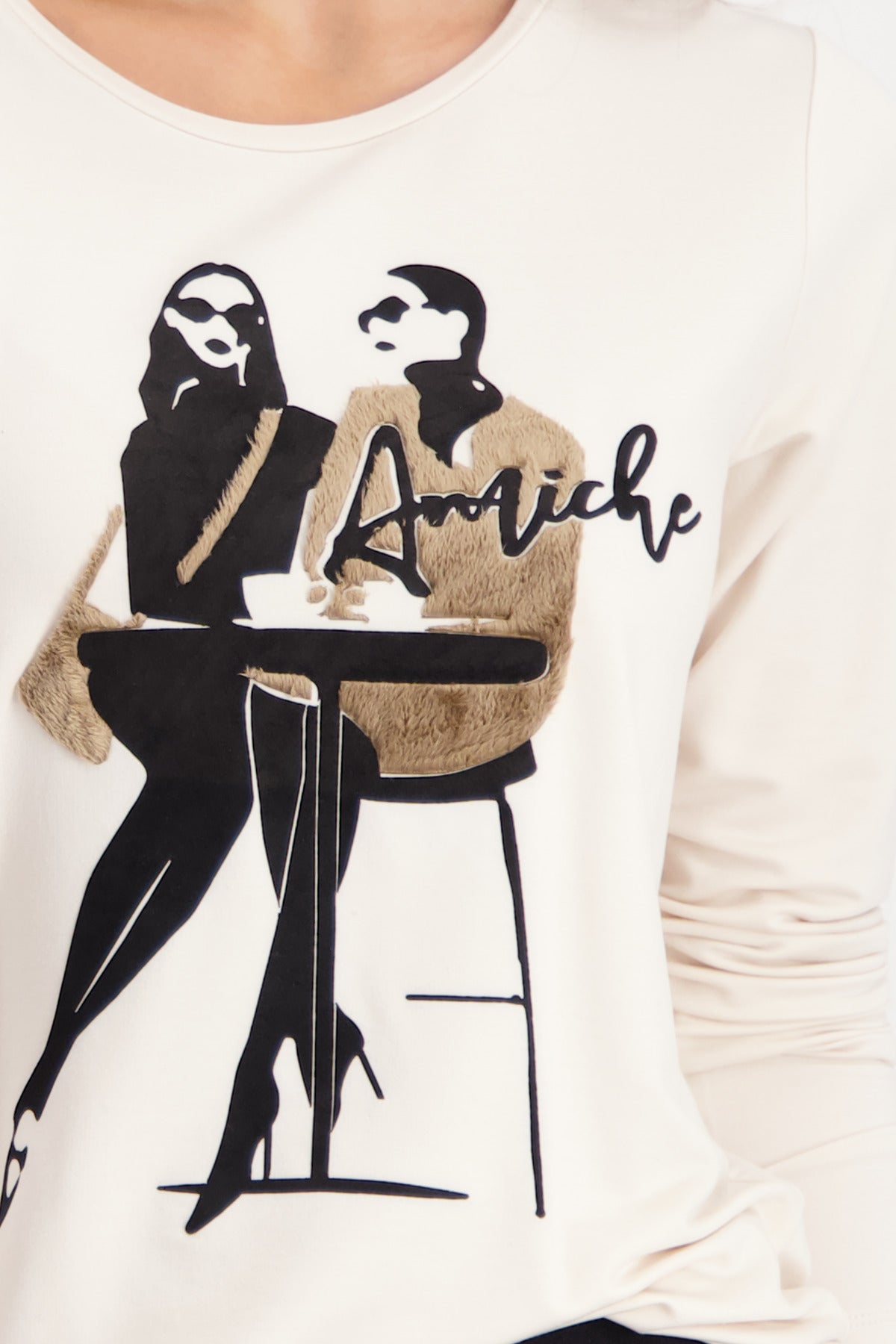 Langarmshirt - Frontprint