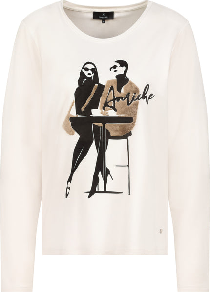 Langarmshirt - Frontprint