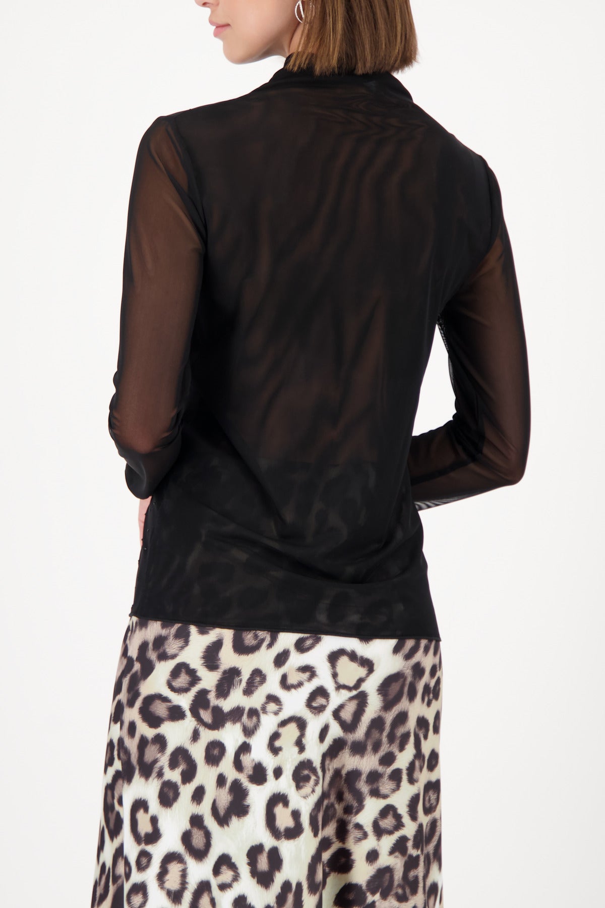 Langarmshirt - Strassbesatz