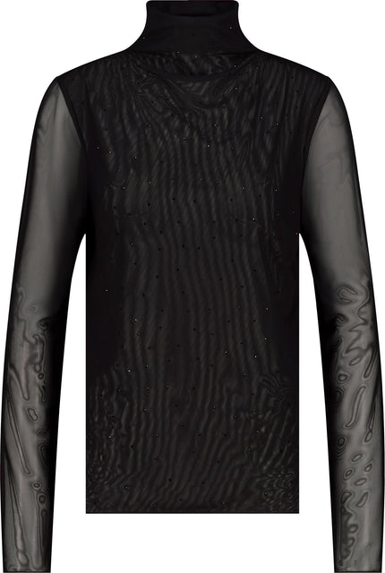 Langarmshirt - Strassbesatz