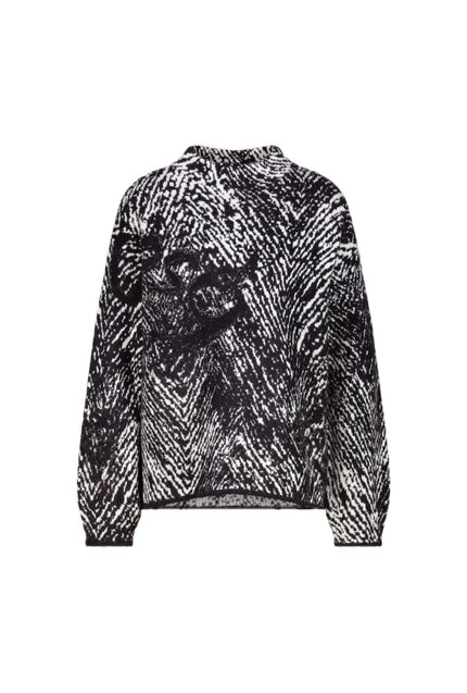 Pullover - Fischgratmuster