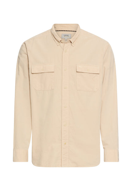 Langarmhemd - Button Down Kragen
