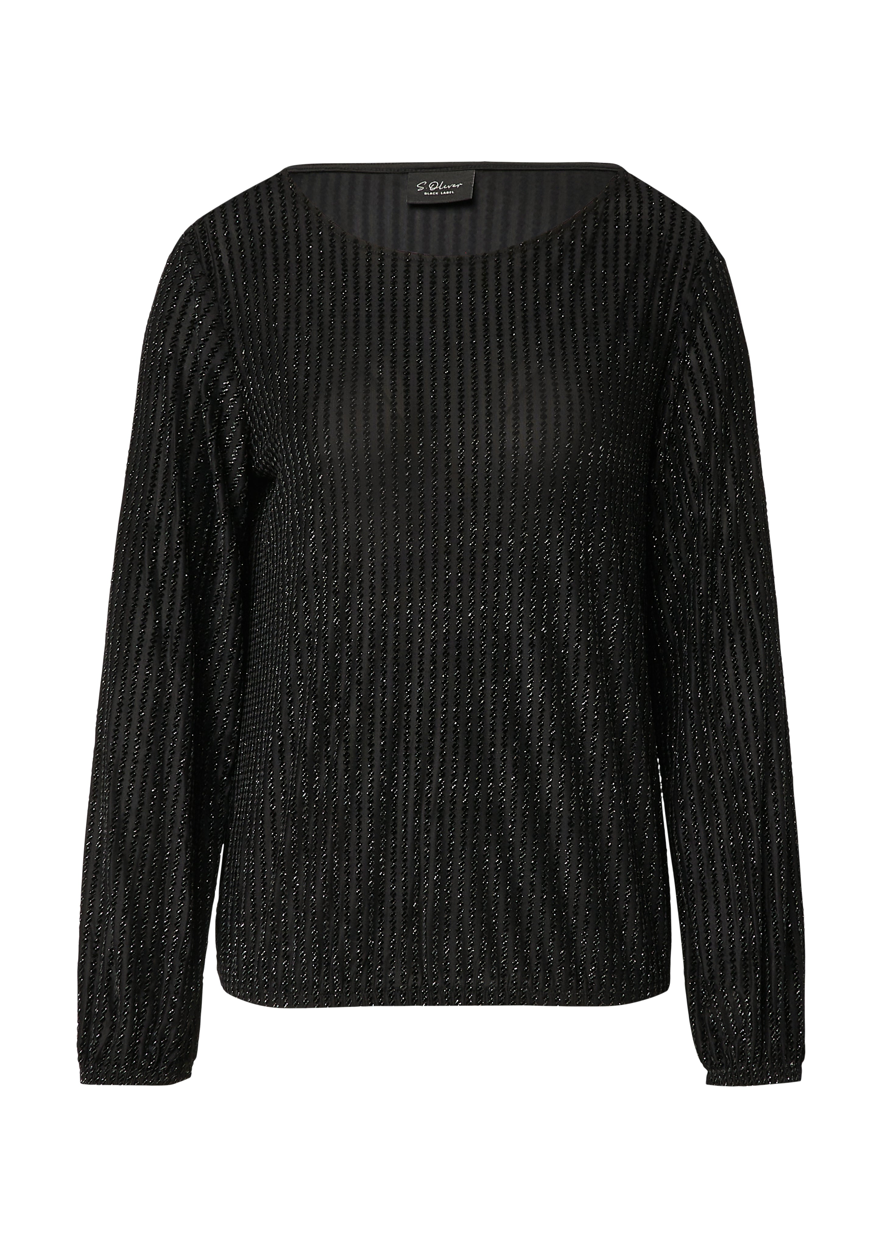 Langarmshirt - Lurex