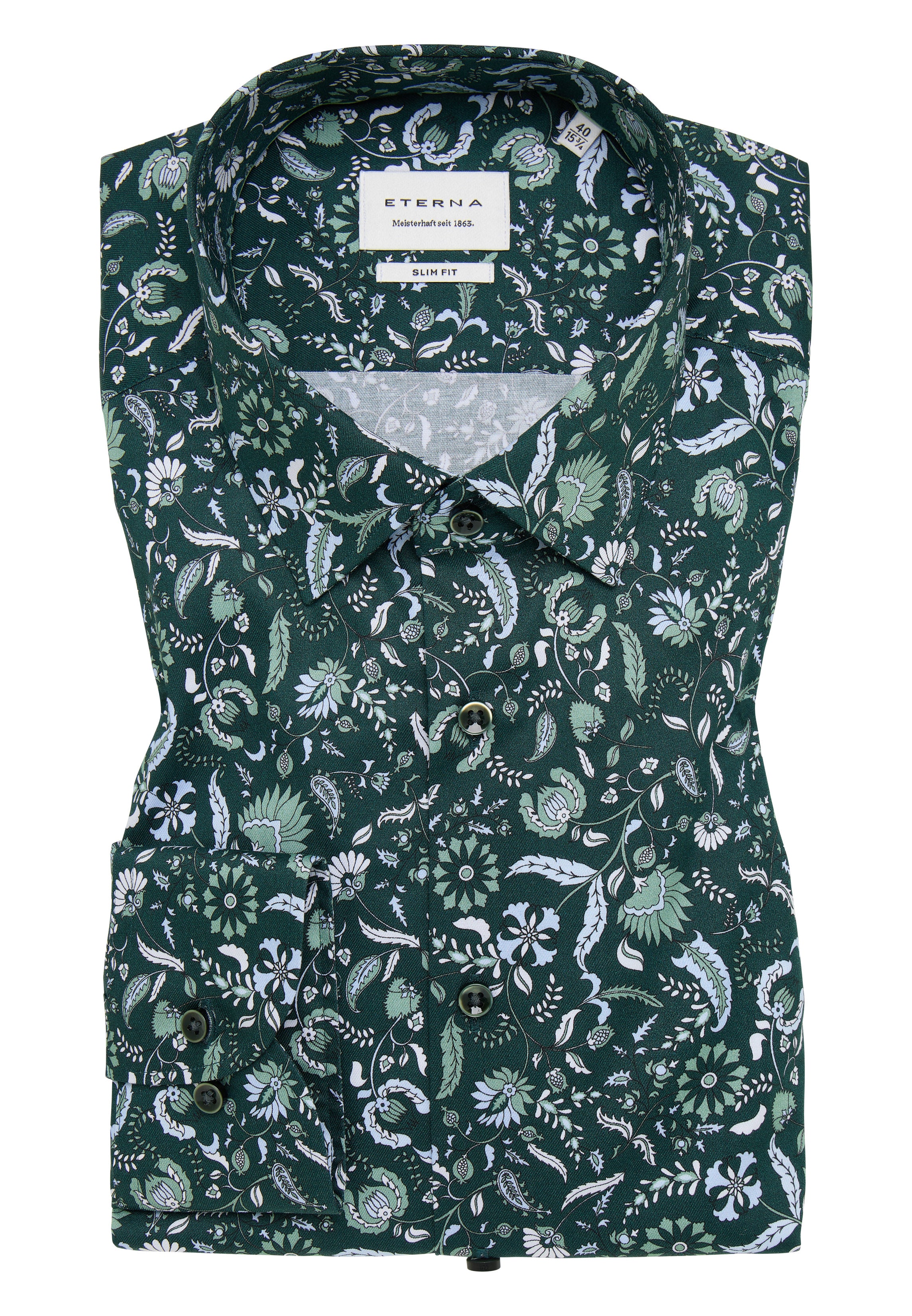 Langarmhemd - Slim Fit