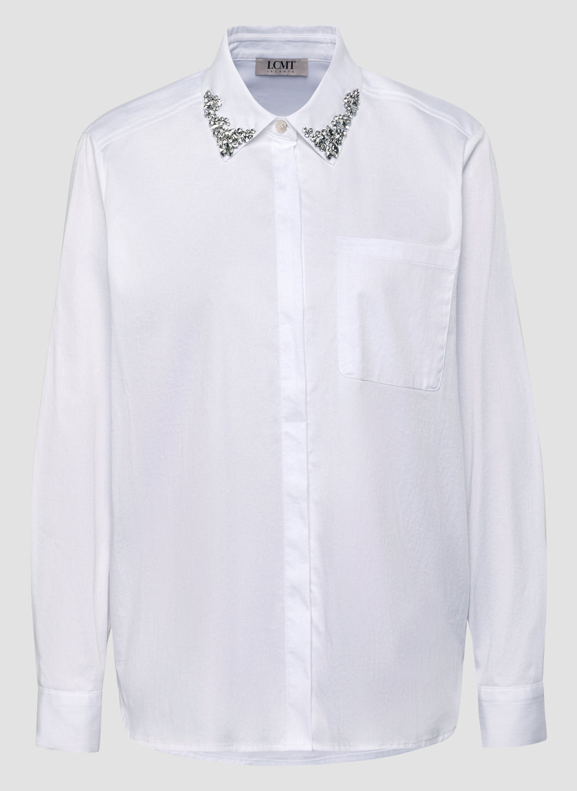 Bluse - Bordeaux Glow