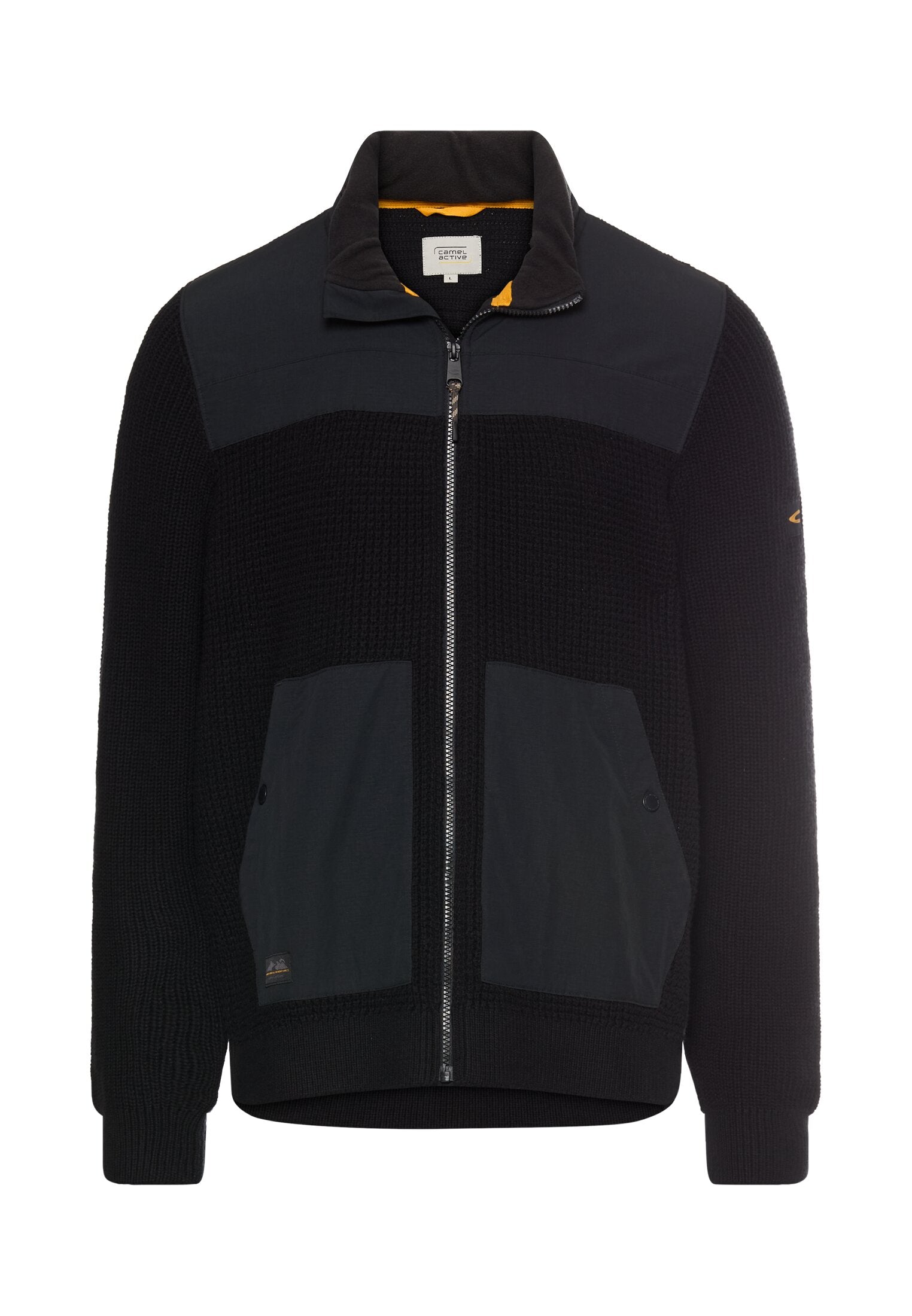 Strickjacke - Kapuze