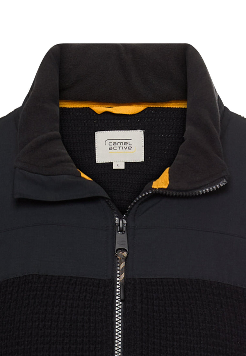 Strickjacke - Kapuze