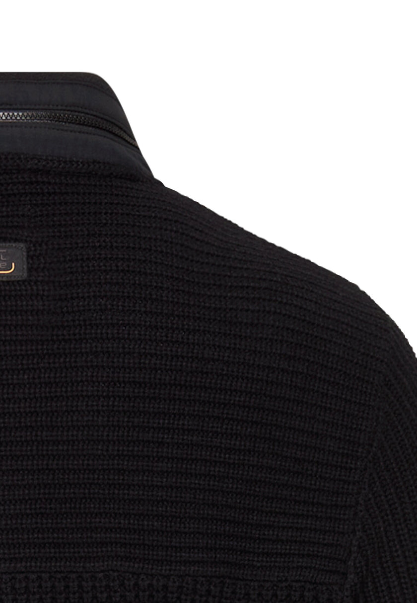 Strickjacke - Kapuze