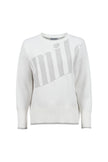 Strickpullover - Schriftzug