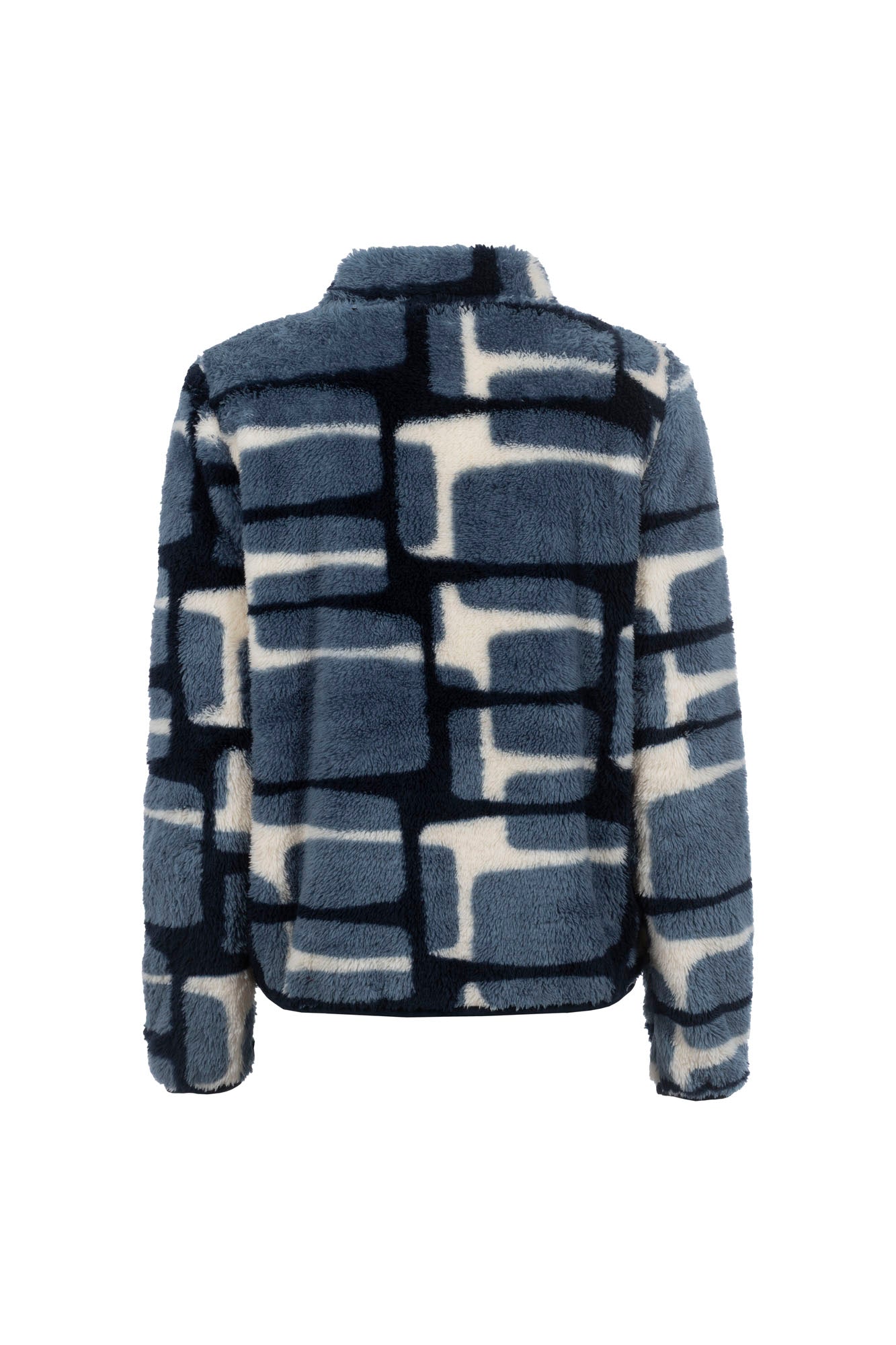 Fleecejacke - Allover-Muster