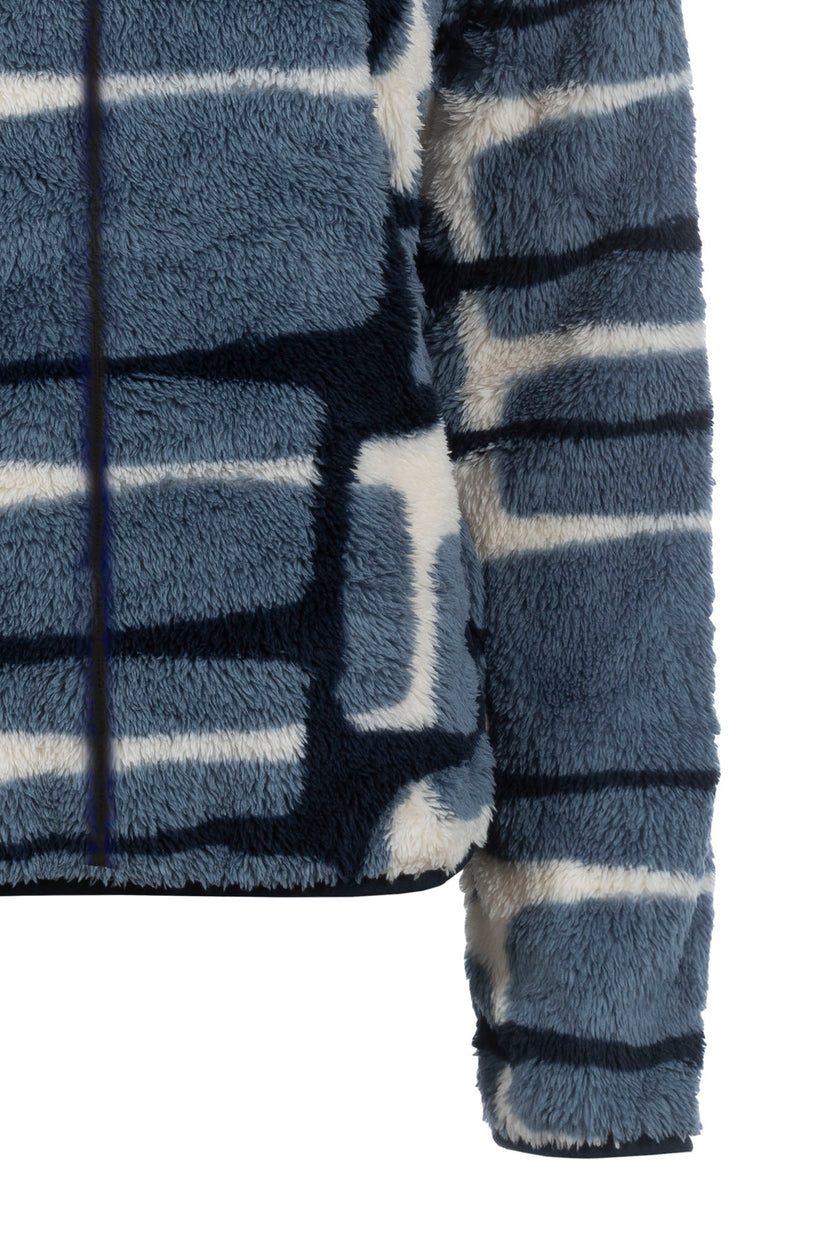 Fleecejacke - Allover-Muster