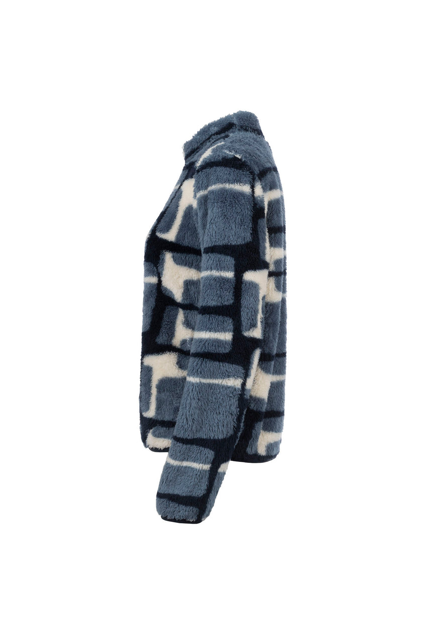 ONLINE EXCLUSIV - Fleecejacke - Allover-Muster