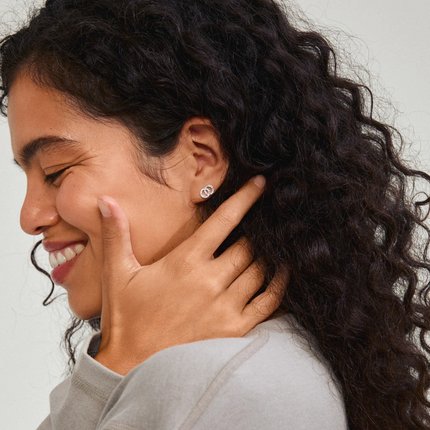 Ohrringe -JOLINA- versilbert