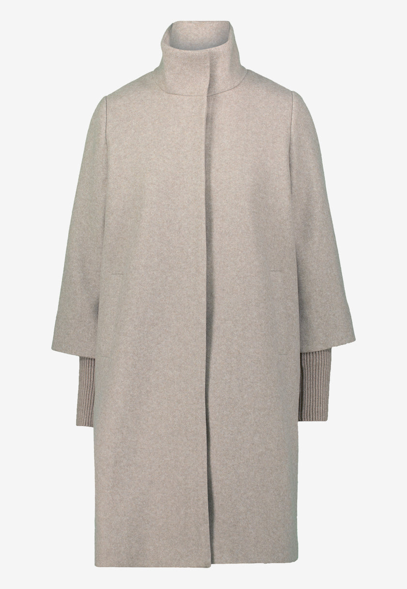 Mantel - Wolloptik