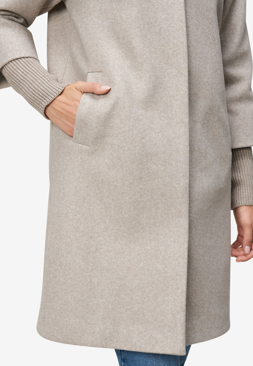 Mantel - Wolloptik