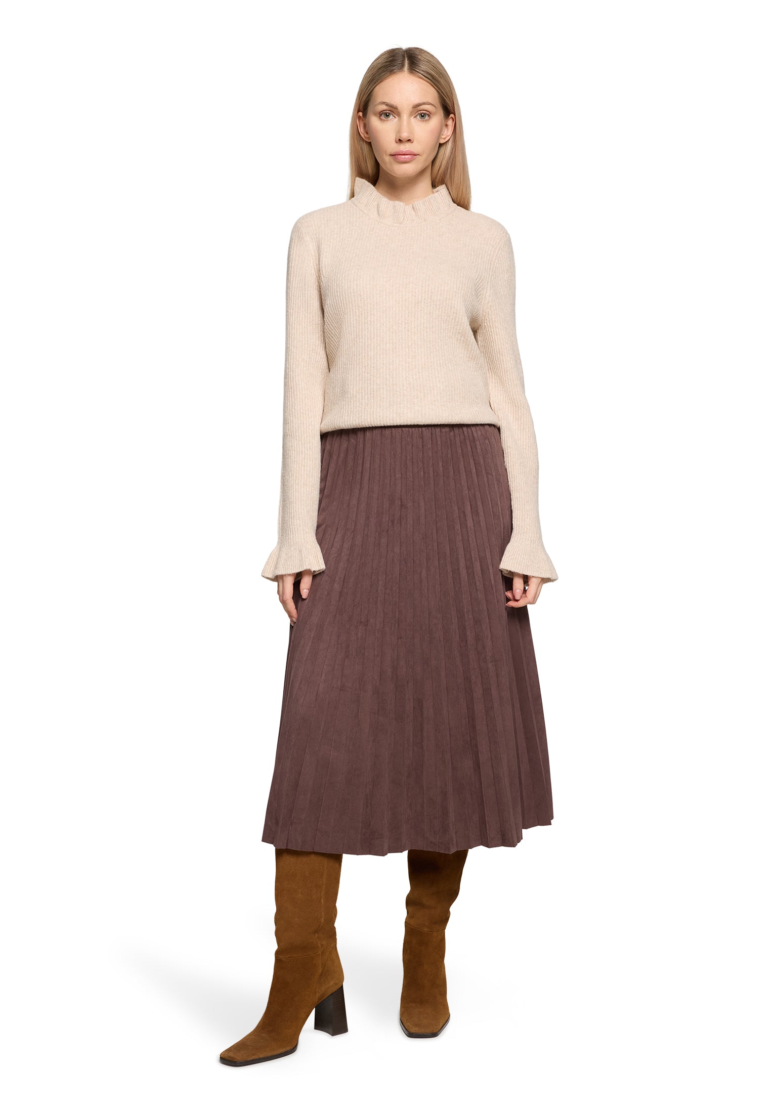 Plisseerock - Midilänge