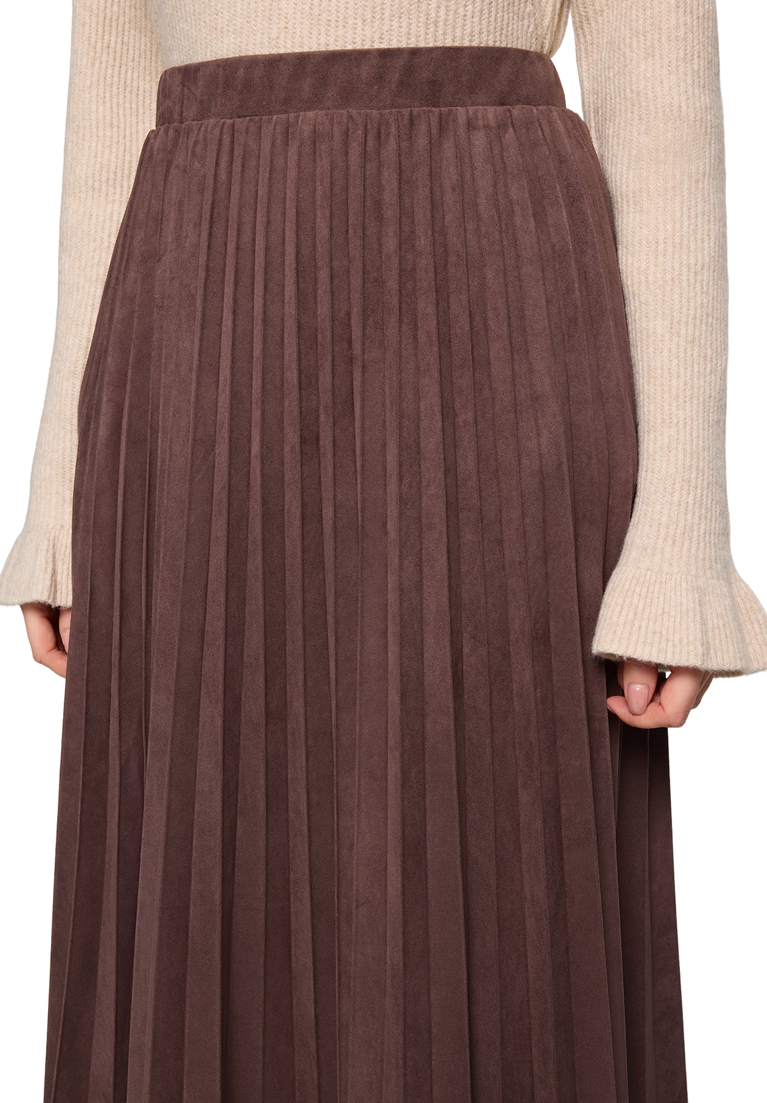 Plisseerock - Midilänge