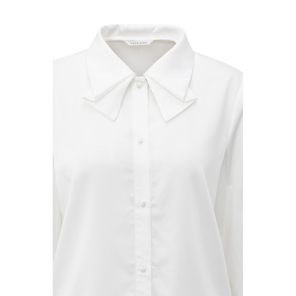 Bluse -  Kragendetail