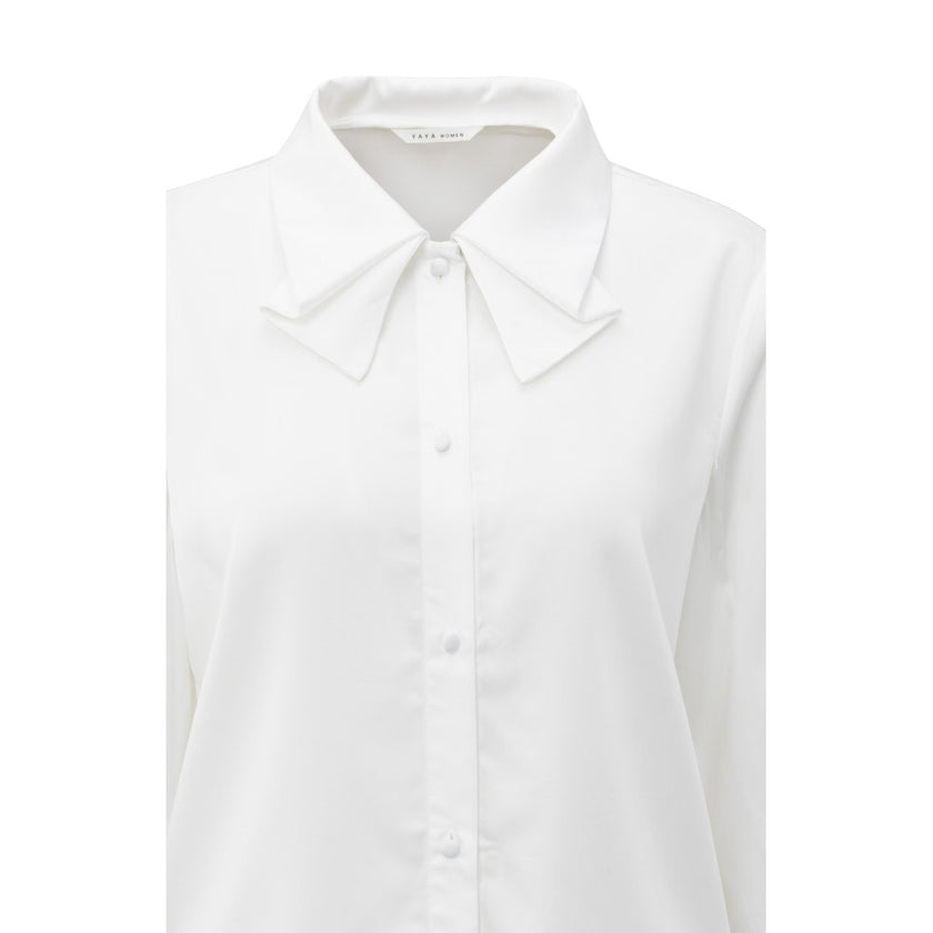 Bluse -  Kragendetail