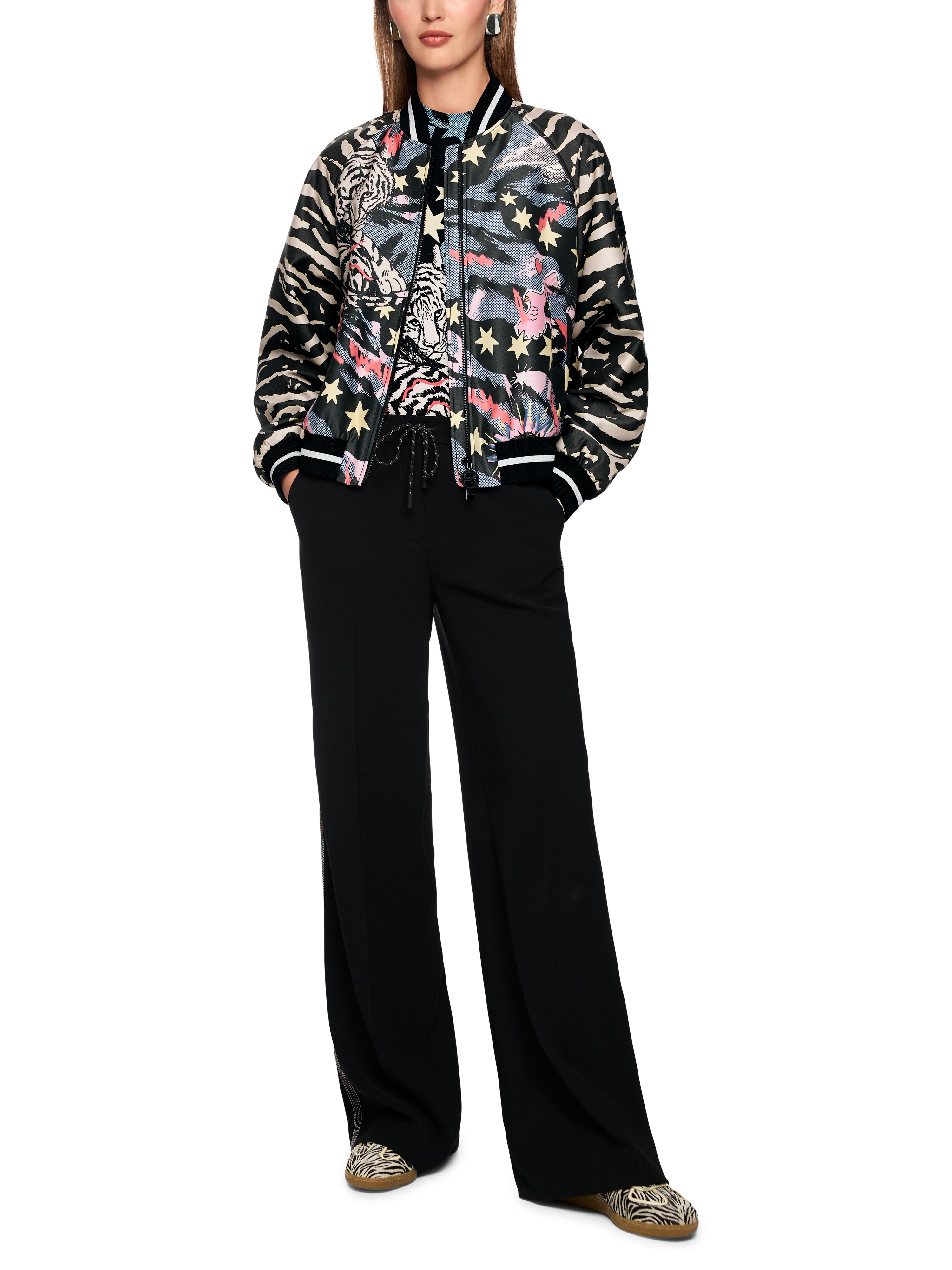 Blousonjacke - Comic Print