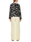 Langarmshirt - Animal Print